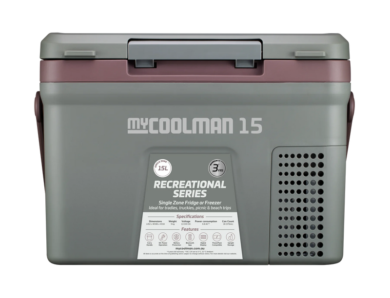 MyCoolman Portable FridgeFreezer 15 Litre