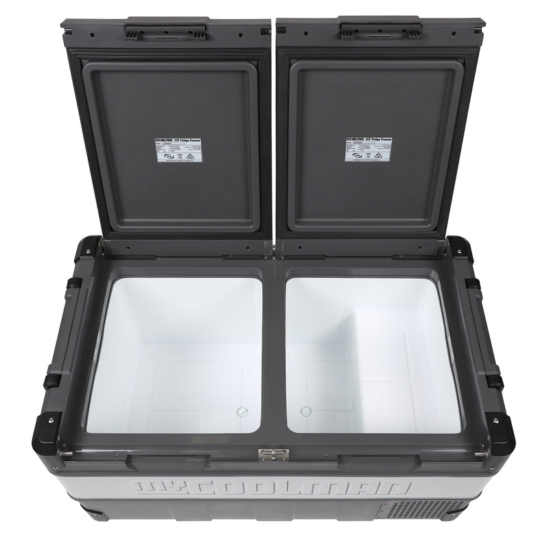 85L: The Adventurer - Dual Zone + BONUS 36L Ice Box myCOOLMAN | Portable Fridges & Freezers