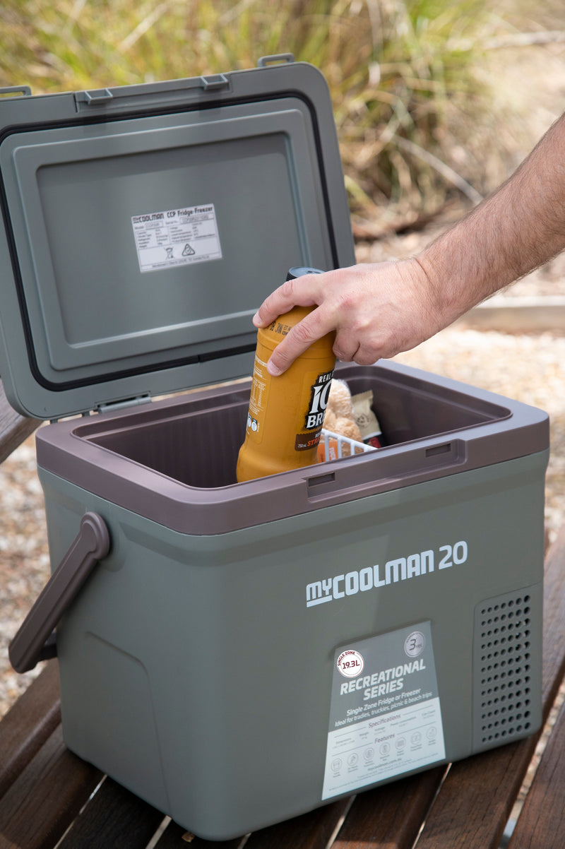 Orange juice picked out of 20L Recreational Series myCOOLMAN